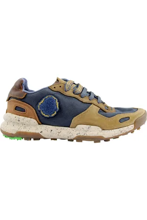 Satorisan Schoenen, Heren, Veelkleurig, 43 EU, Marineblauwe Casual Sneakers voor Mannen