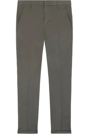 Dondup Broeken, Heren, Grijs, W36, Katoen, Chinos