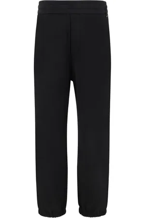 Fendi Broeken, Heren, Zwart, S, Urban Trainingsbroeken met Iconic Logo Detail