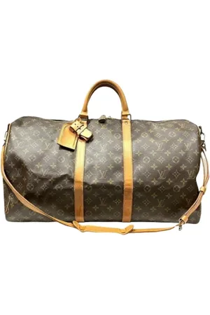 LOUIS VUITTON Pre-owned, unisex, Bruin, ONE Size, Tweedehands Canvas Louis Vuitton tassen