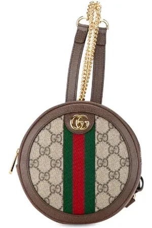 Gucci Pre-owned, Dames, , ONE Size, Leer, Pre-owned Leather backpacks