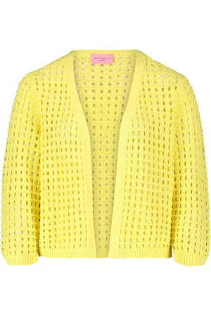 Betty Barclay Truien, Dames, Geel, S, Casual Vest met Effectgaren