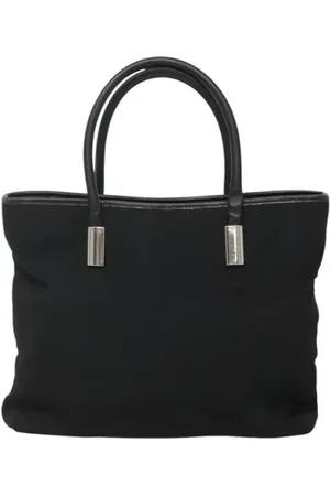 Gucci Pre-owned, Dames, Zwart, ONE Size, Nylon, Pre-owned Nylon gucci-bags