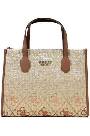 Guess Tassen, Dames, , ONE Size, Katoen, Handtas van Polypropyleen