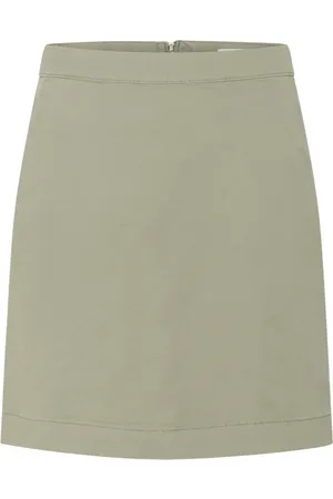 Part Two Rokken, Dames, Groen, XL, A-lijn Rok Vetiver