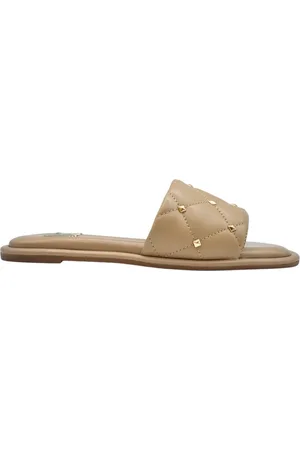 Michael Kors Schoenen, Dames, Bruin, 36 EU, Hayworth Sandal - Stijlvol en Elegant