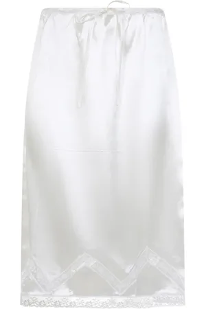 Prada Rokken, Dames, Wit, S, Witte Rok Elegante Stijl