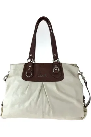 Coach Pre-owned, Dames, , ONE Size, Tweedehands leren handtassen