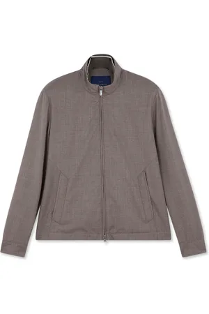 Paul & Shark Jassen, Heren, , 2Xl, Wol, Luxe Wol Zijde Bomberjack