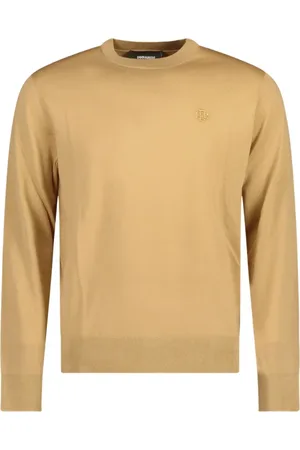 Dsquared2 Truien, Heren, Bruin, L, Stijlvolle Pullover Trui voor Mannen