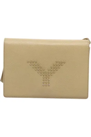 Saint Laurent Pre-owned, Dames, , ONE Size, Leer, Tweedehands leren schoudertassen