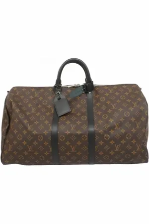 LOUIS VUITTON Pre-owned, unisex, Bruin, ONE Size, Tweedehands Canvas Louis Vuitton tassen
