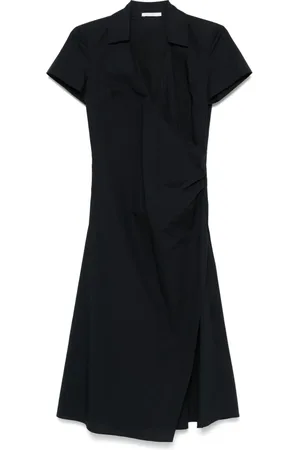 Patrizia Pepe Kleedjes, Dames, Blauw, XS, Gekruiste Jurk Art. 2A2930A9B9