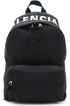 Balenciaga Pre-owned, Dames, Zwart, ONE Size, Nylon, Pre-owned Canvas backpacks