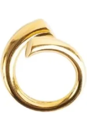CHARLOTTE CHESNAIS Accessoires, Dames, Geel, 55 MM, Vergulde Biseau Ring