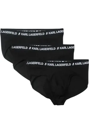 Karl Lagerfeld Ondergoed, Heren, Zwart, L, Ontwerpondergoed met logodetails