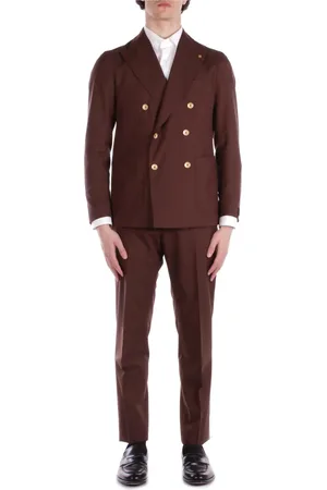 TAGLIATORE Pakken, Heren, Bruin, 2Xl, Katoen, Jurken Bruin