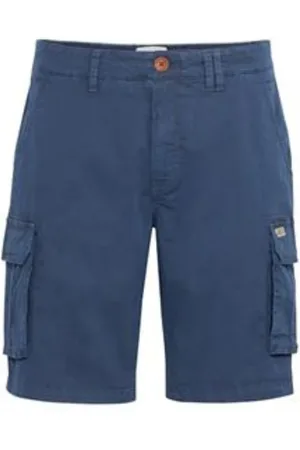 Blend Korte broeken, Heren, Blauw, S, Cargo Bermuda Shorts