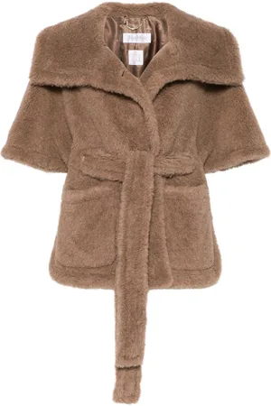 Max Mara Jassen, Dames, Bruin, M, Clay Amato Stijlvolle Modieuze Accessoire
