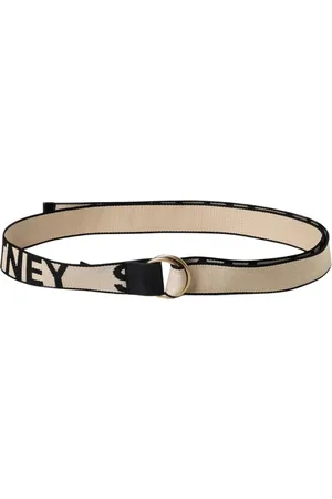 Stella McCartney Accessoires, Dames, , L, Katoen, Elegant Logo Riem Vrouwen