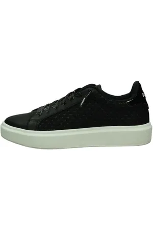 Lotto Schoenen, Dames, Zwart, 36 EU, Casual Sneakers voor Dagelijks Gebruik