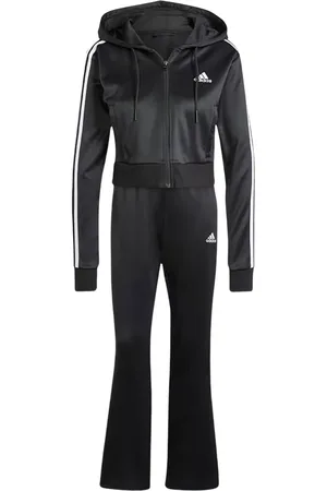 adidas Sport, Dames, Zwart, M, Polyester, Poly 3 Stripes Trainingspak
