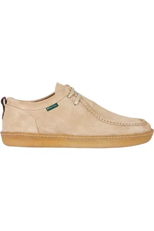 Paul Smith Schoenen, Heren, , 45 EU, Suède, Buster Schoenen Zand Suède Mocassin Stijl