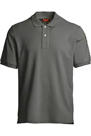 PUMA Tops, Heren, Groen, XL, Katoen, Eenvoudig Katoenen Poloshirt