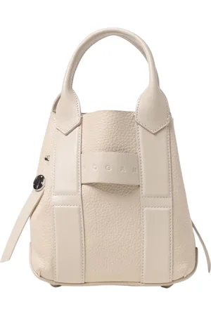 Hogan Tassen, Dames, Wit, ONE Size, Leer, Elegante Witte Mini Leren Tas