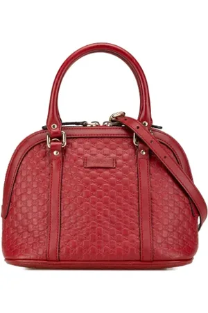 Gucci Pre-owned, Dames, Rood, ONE Size, Leer, Pre-owned Leather gucci-bags