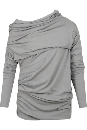 Entire Studios Tops, Dames, Grijs, M, Olifantprint Top