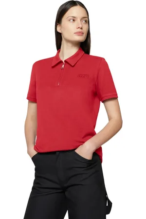 add Tops, Dames, Rood, L, Katoen, Polo