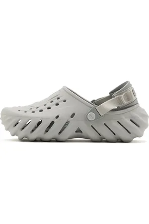 Crocs Schoenen, Dames, Grijs, 36 EU, Klieke Echo Klomp
