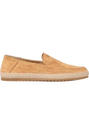 Stuart Weitzman Schoenen, Heren, , 43 EU, Suède, Espadrille Loafer Casual Comfort