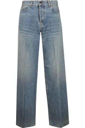 haikure Jeans, Dames, Blauw, W26, Katoen, Oil Straight Jeans