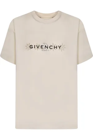 Givenchy Tops, Heren, , M, Katoen, Witte T-shirts & Polos voor Mannen