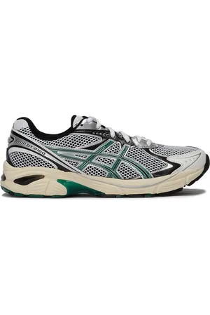 Asics Schoenen, Heren, Veelkleurig, 42 EU, Mesh Sneakers met Vetersluiting