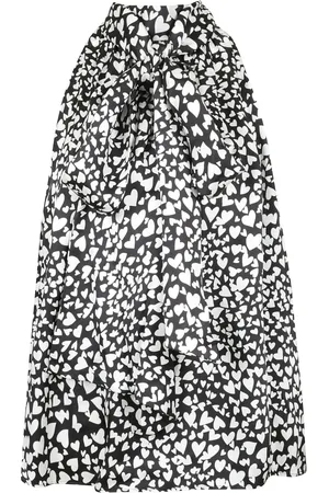 ANINE BING Tops, Dames, Veelkleurig, S, Rayon, Zijden Hoge Hals Stropdas Terug Top