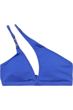 Karl Lagerfeld Badkleding, Dames, Blauw, L, Designer badpak met elegante details