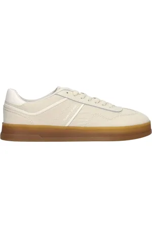 Tommy Hilfiger Schoenen, Dames, , 38 EU, Denim, Witte Canvas Sneakers The Greenwich