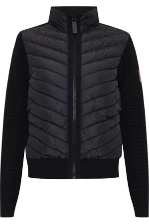 Canada Goose Sweatshirts & Hoodies, Dames, Zwart, M, Wol, Hy Bridge Knit Jacket