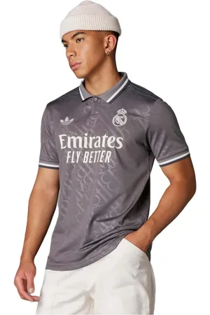 adidas Tops, Heren, Grijs, M, Derde Tenue Shirt Real Madrid 24-25 Voetbalshirt