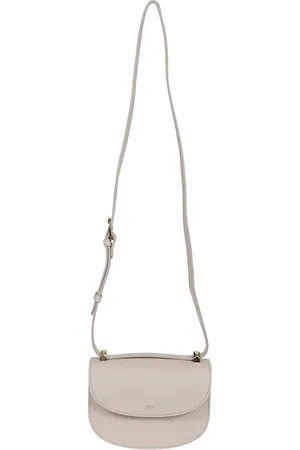 A.P.C. Tassen, Dames, , ONE Size, Katoen, Mini Geneve Crossbody Tas Accessoires