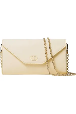 Twin-Set Tassen, Dames, , ONE Size, Boter Mini Tas met Verstelbare Band