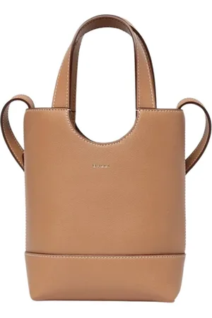 Bally Tassen, Dames, Bruin, ONE Size, Leer, Elegante Top Handle Tas