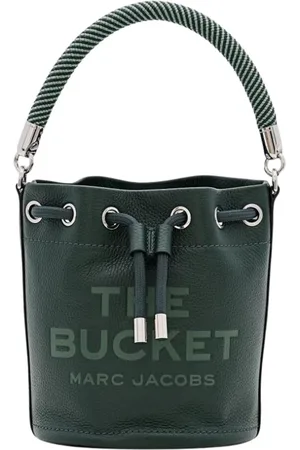 Marc Jacobs Tassen, Dames, Blauw, ONE Size, Leer, Bruine Bucket Bag voor Vrouwen