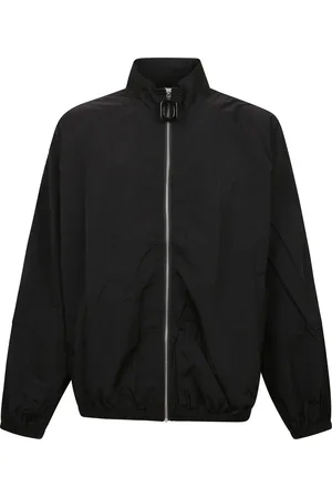 J.W.Anderson Jassen, Heren, Zwart, L, Track Jacket met Tijdloze Stijl