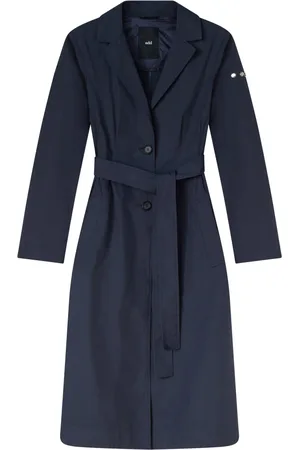 add Mantels, Dames, Blauw, XL, Katoen, Katoenen Trench