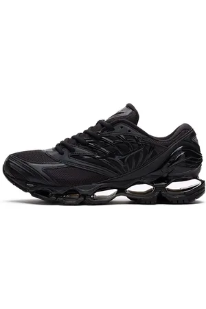 Mizuno Schoenen, unisex, Zwart, 41 EU, Wave Prophecy LS Running Schoenen