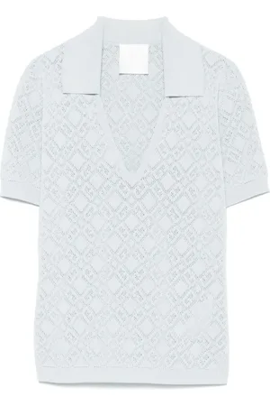 Givenchy Truien, Dames, Blauw, M, Stijlvolle Top voor Vrouwen